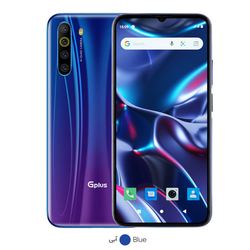 گوشی موبایل جی پلاس مدل X10 2022 ظرفیت 64 گیگابایت و رم 4 گیگابایت رنگ آبی
