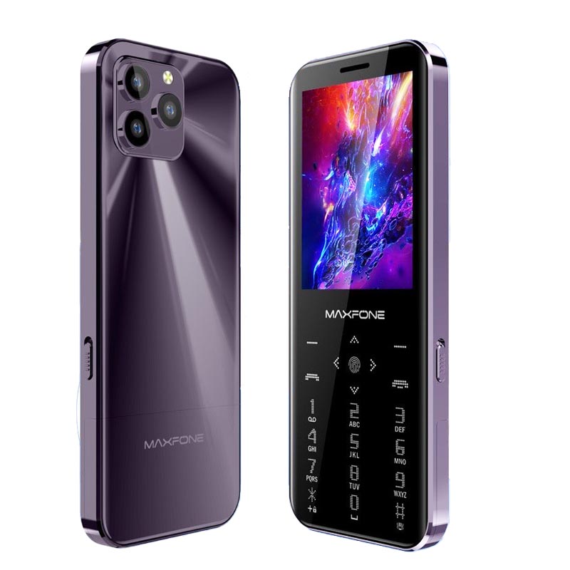 گوشی موبایل MAXFON مدل MAX 10 چهار سیم کارت و کیبورد لمسی