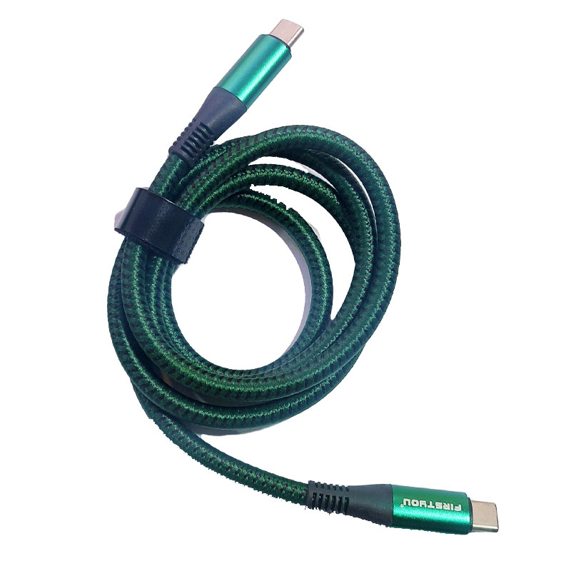 کابل شارژ دو سر تایپ سی 6 آمپر 60 وات مدل FIRSTYOU