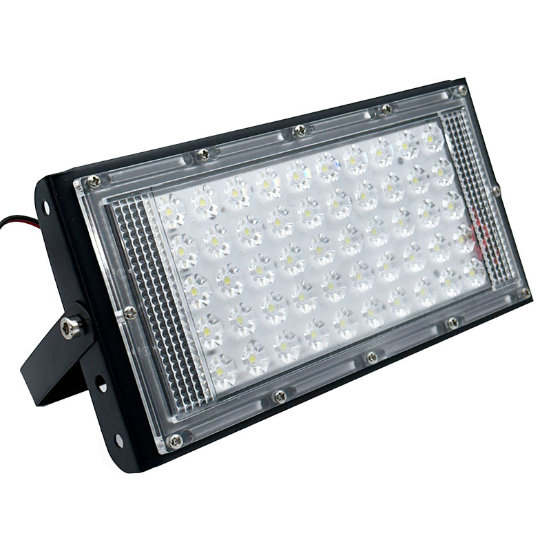 نورافکن کمپینگ 50 وات 12 ولت مهتابی ضد آب ( مناسب ماشین )