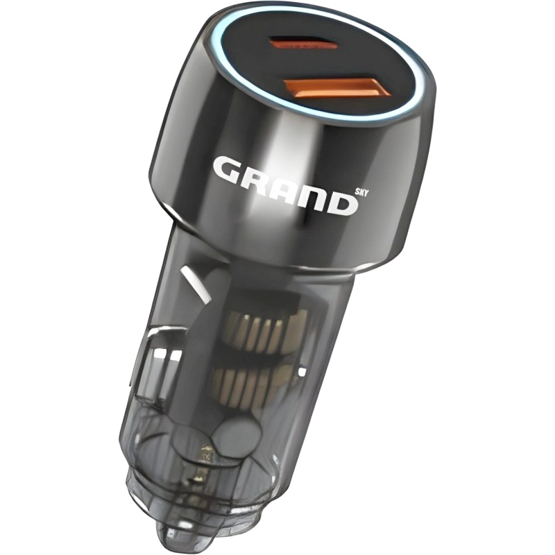 شارژر فندکی خودرو گرند 48 وات مدل GC-06