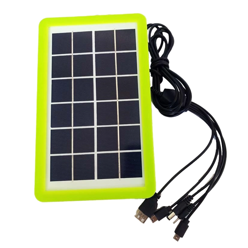 پنل خورشیدی پلی کریستال 6V-3W مارک DP مدل DP-Li21