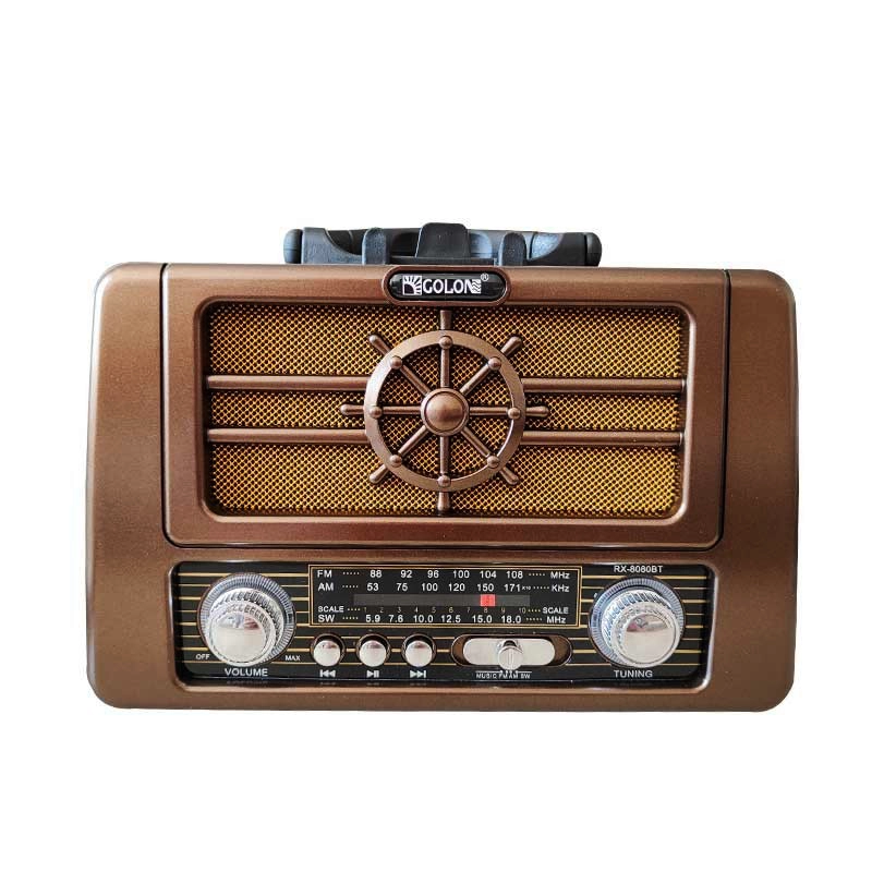 رادیو اسپیکر قابل حمل گولون مدل RX-8080BT تمام موج