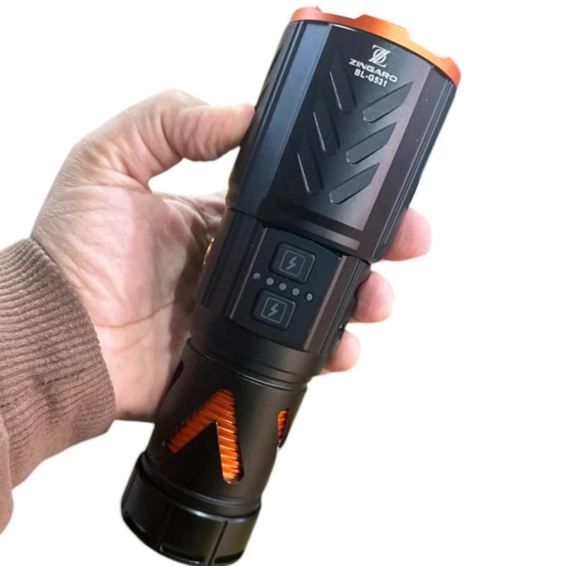 چراغ قوه دستی زینگارو مدل BL-G531 قابلیت پاوربانک