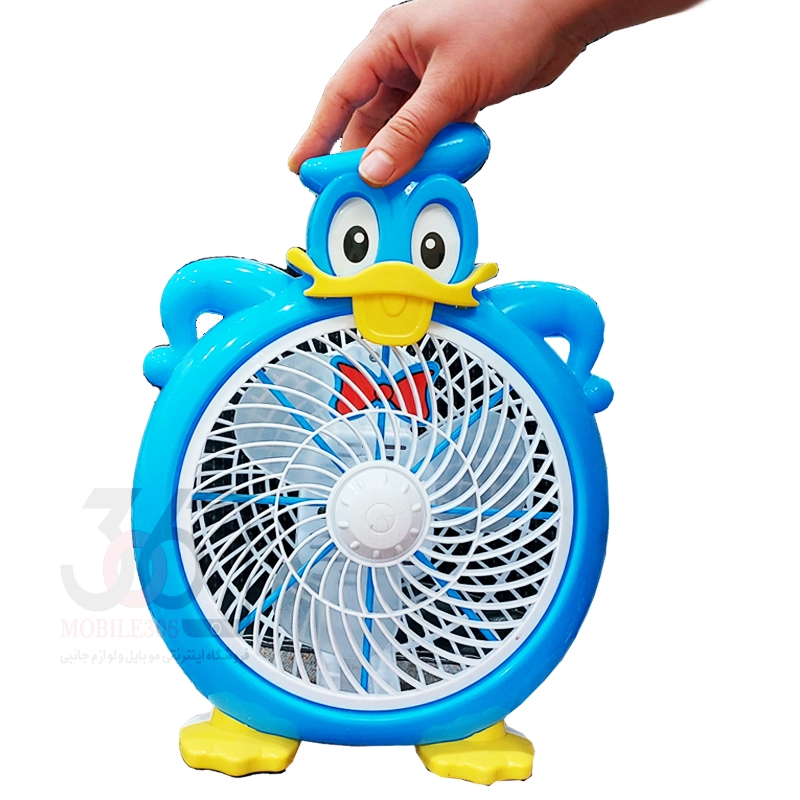 پنکه برقی طرح عروسکی و رومیزی