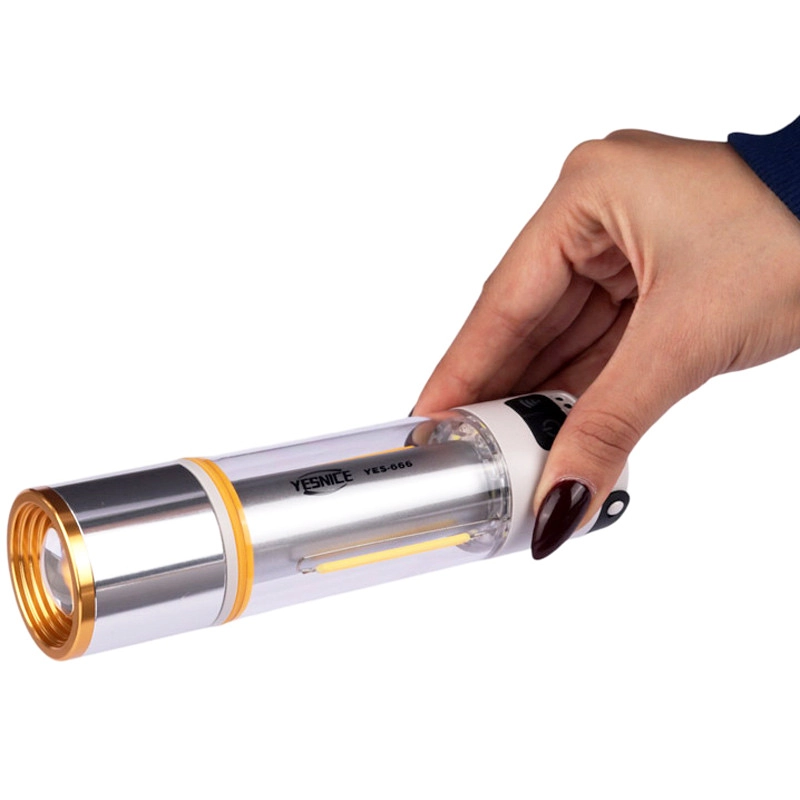 چراغ قوه و فانوس شارژی YESNICE مدل YES-666