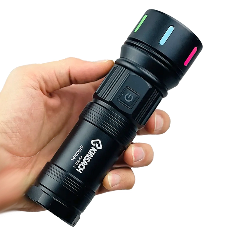 چراغ قوه چهار لامپ کینساچ مدل KS-902-4