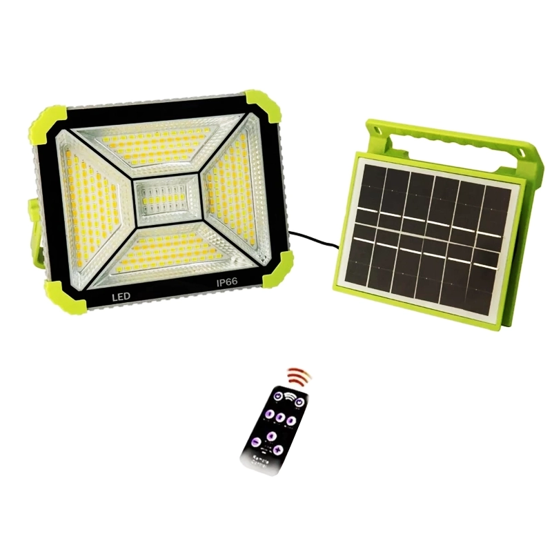 چراغ پروژکتور شارژی خورشیدی کنترل دار مدل JLP-2195