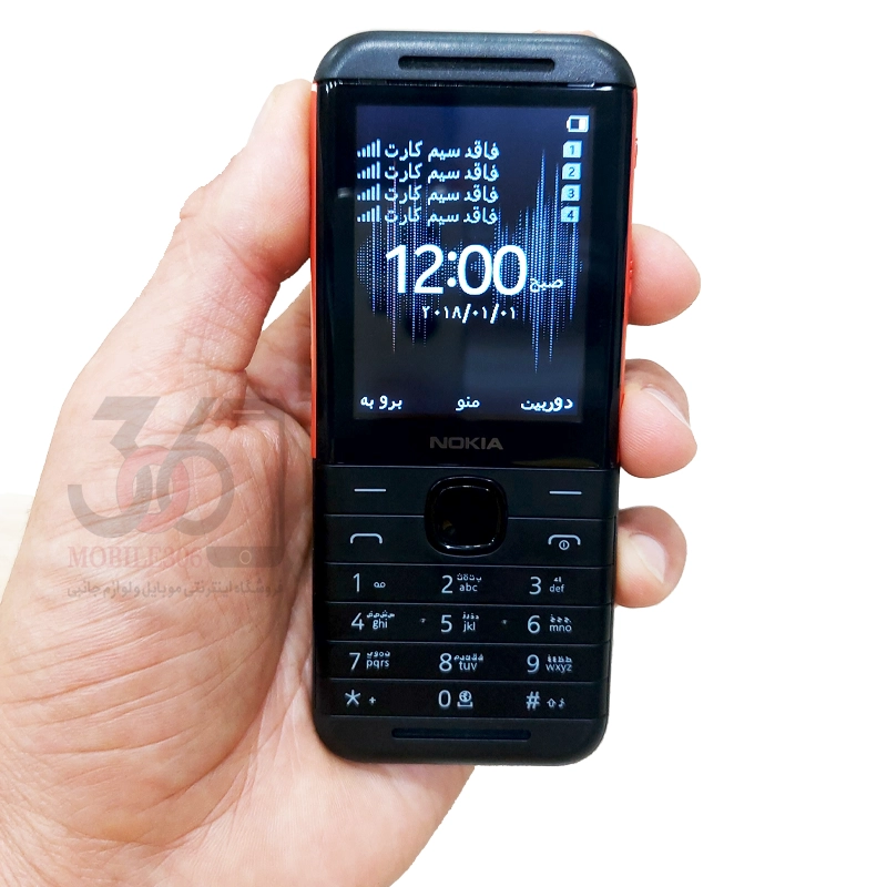گوشی چهار سیم کارت نوکیا مدل 5310 ریجستری شده بدون گارنتی