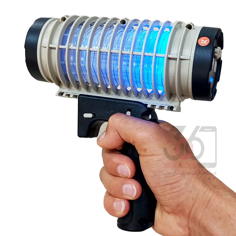 چراغ دستی شارژی خورشیدی و حشره کش مدل W5169