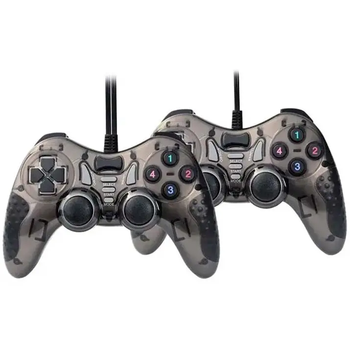 دسته بازی دوبل شوک دار XP Product مدل XP-Mx217M سیم دار + مشکی