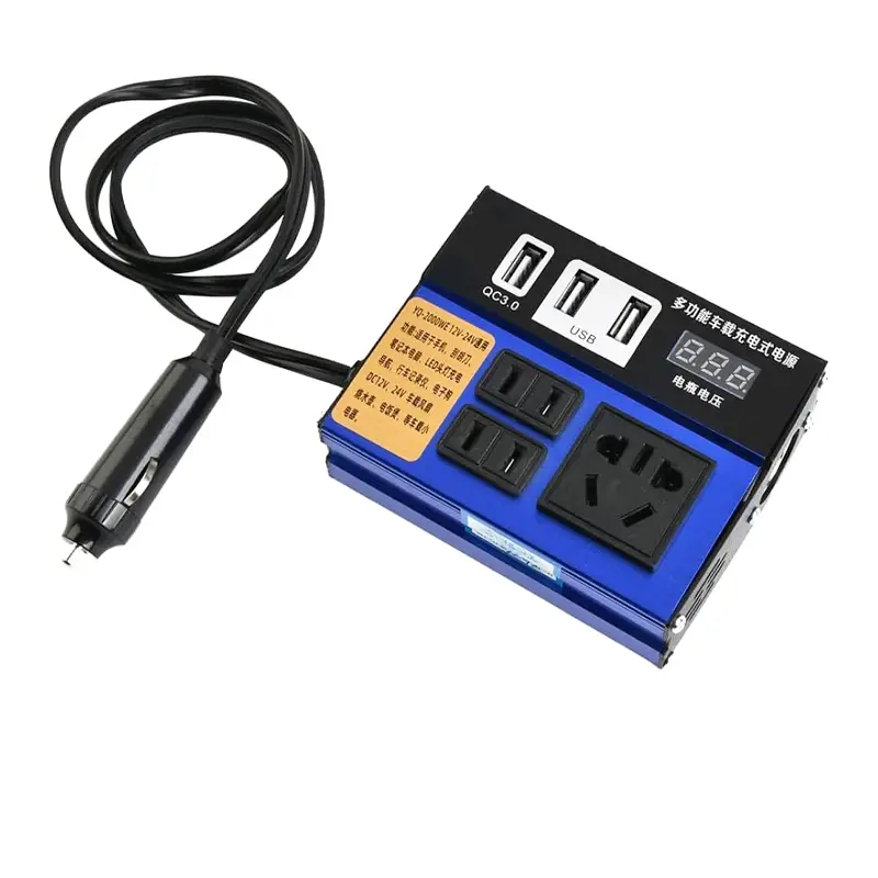 مبدل برق خودرو چند کاره مدل YQ-2000WE