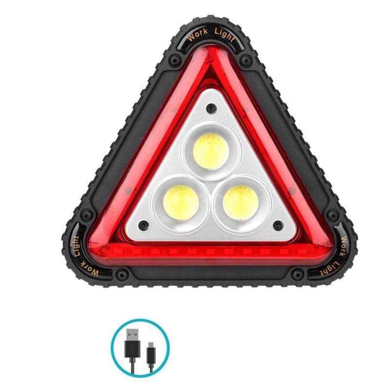 چراغ خطر شارژی چندکاره مدل W842