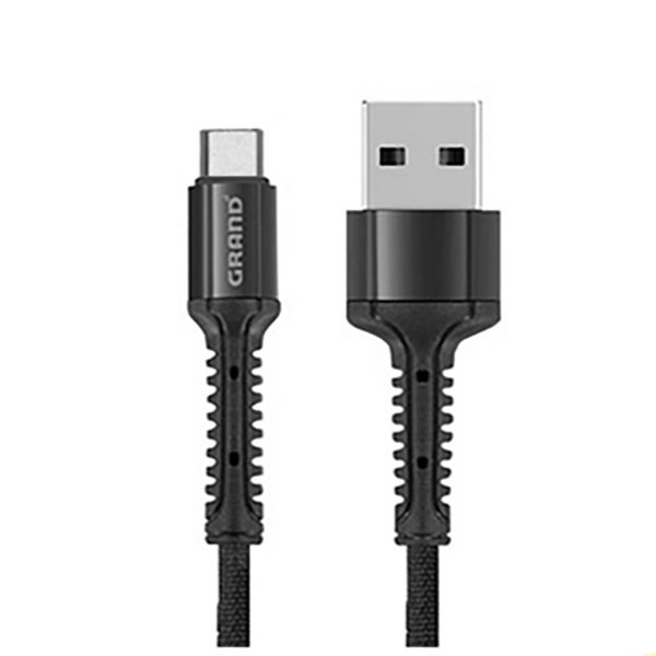 کابل شارژ USB به تایپ سی (Type-C) گرند مدل GK-02