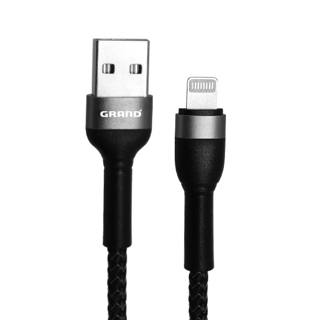 کابل شارژ USB به لایتنینگ (iphone) گرند مدل GK-08