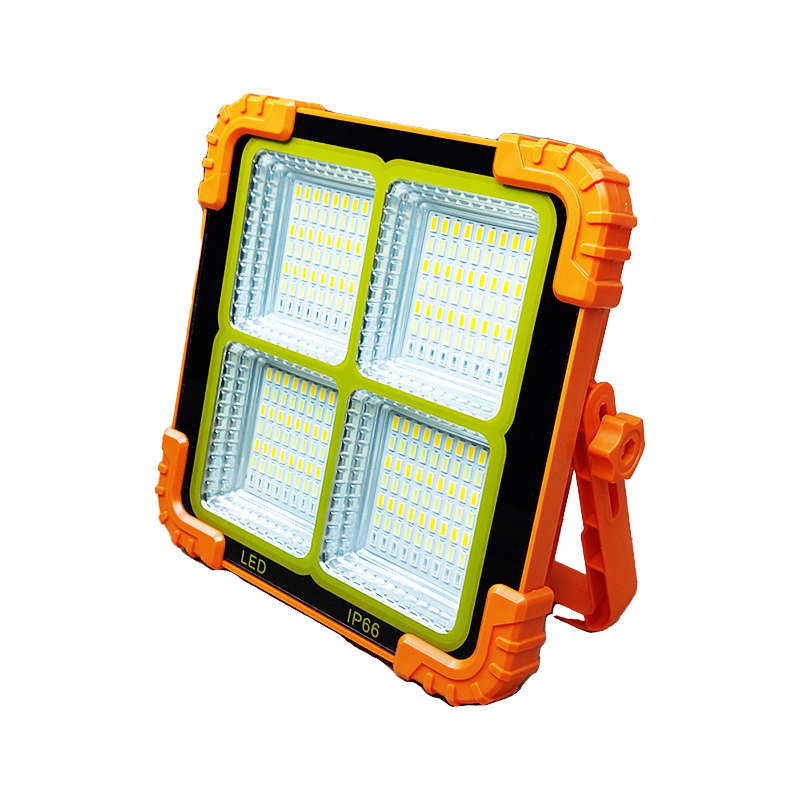 نورافکن شارژی و خورشیدی SOLAR LED LIGHT دارای پاوربانک با نور دهی عالی