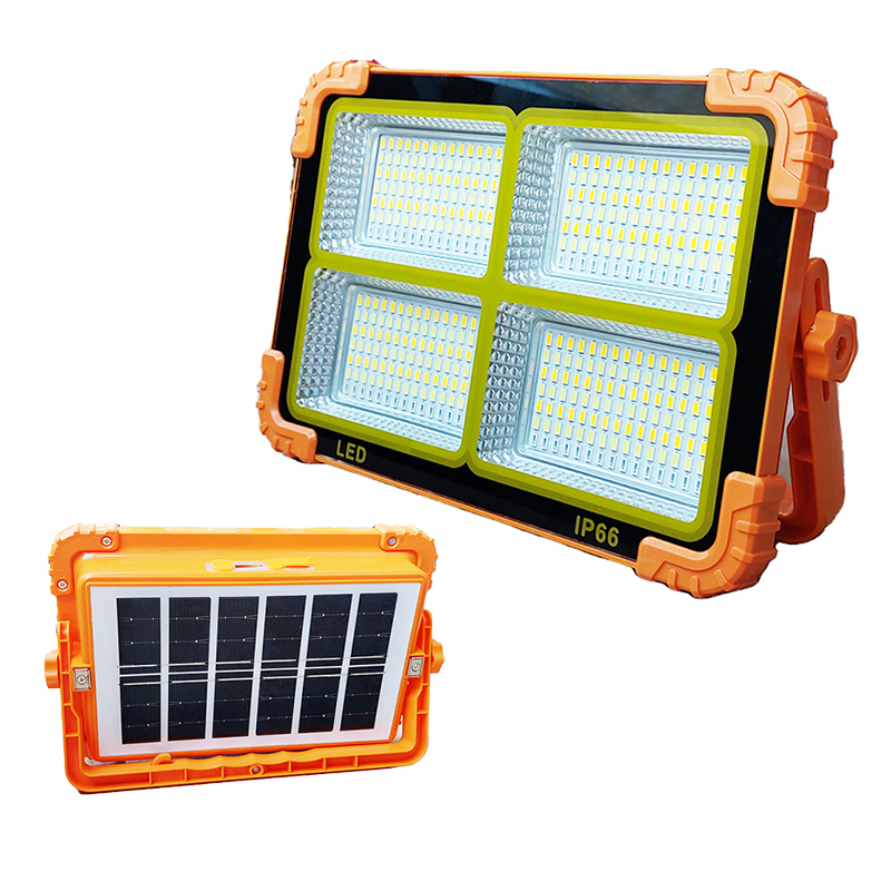 پروژکتور شارژی و خورشیدی SOLAR LED LIGHT دارای پاوربانک با روشنایی عالی