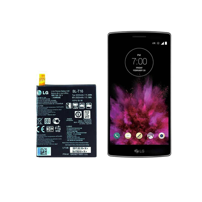 باتری اورجینال گوشی ال جی G Flex 2 مدل  BL-T16 با ظرفیت 3000mAh