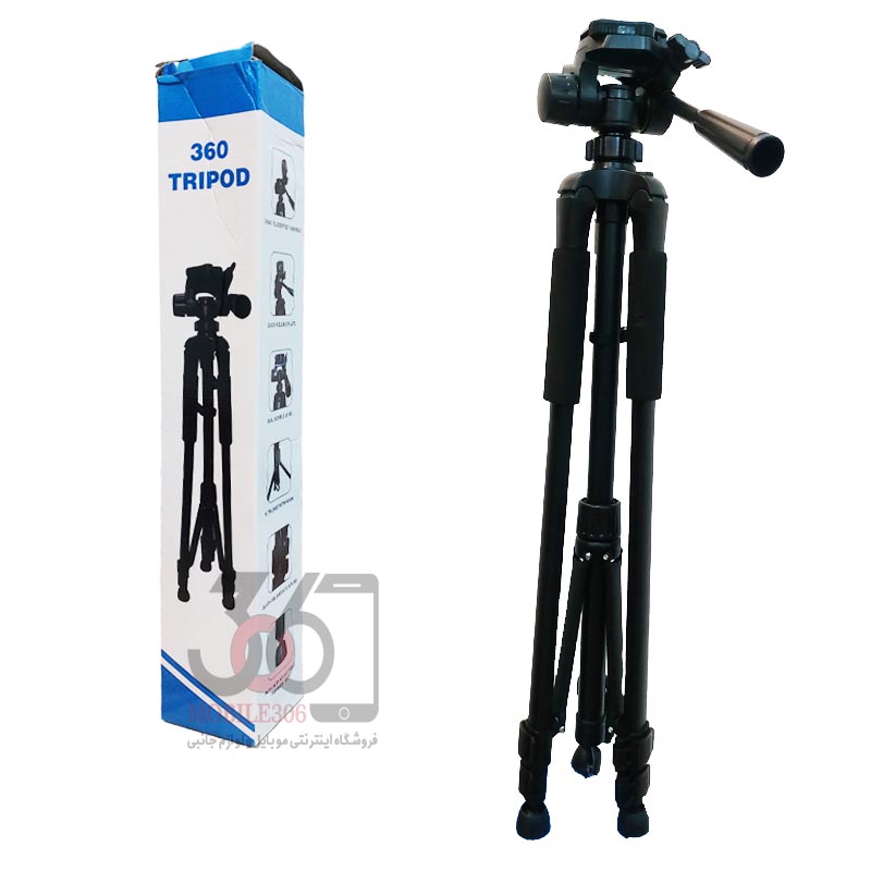 سه پایه نگهدارنده گوشی موبایل و دوربین TRIPOD 360 جنس درجه یک