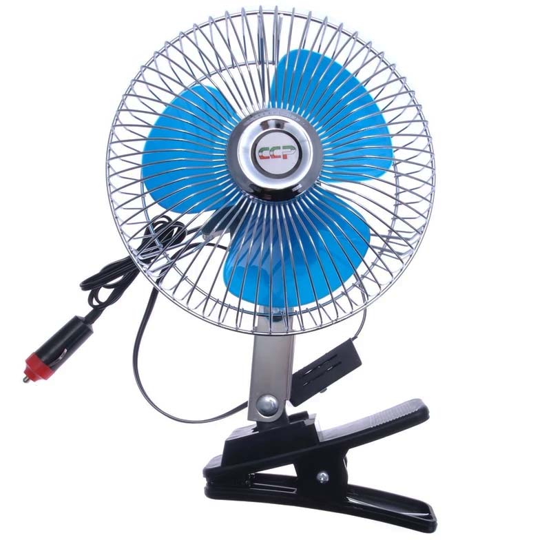 پنکه گیره دار Oscillating مخصوص خودرو 6 اینچ 12 ولت