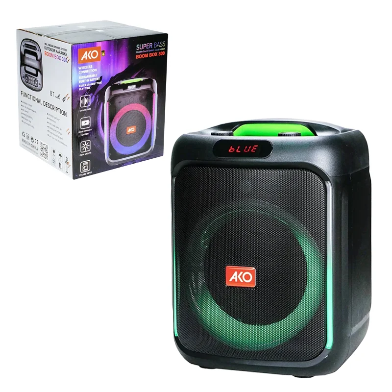 اسپیکر بلوتوثی پرتابل آکو مدل BOOM BOX 300