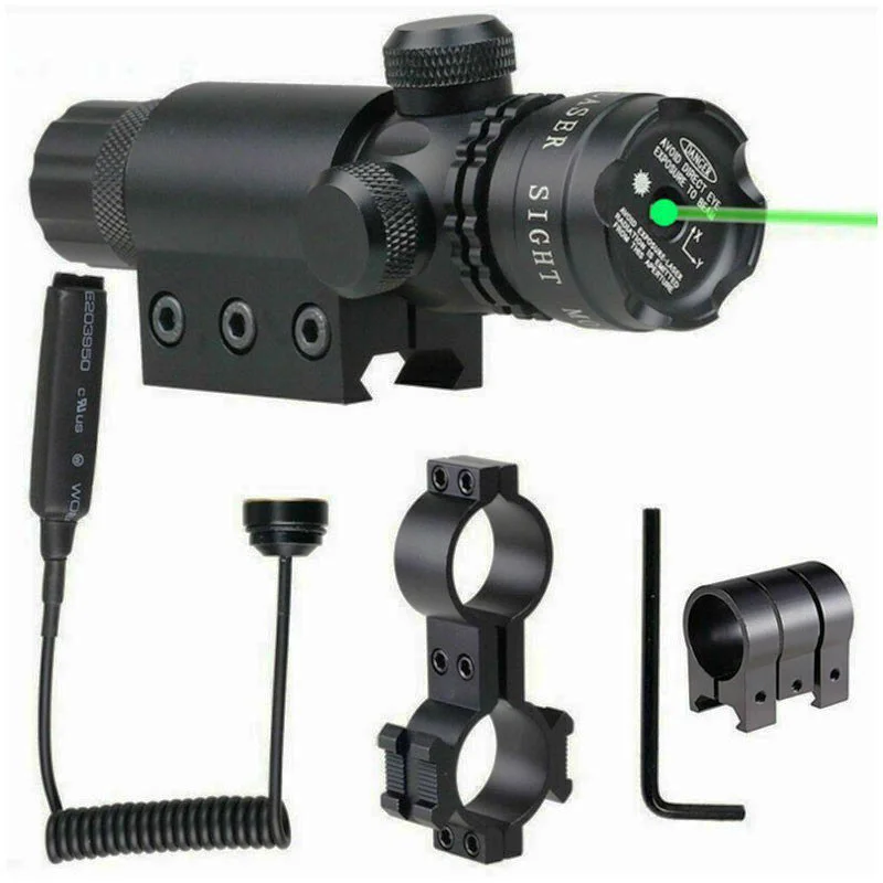 لیزر اسلحه و تفنگ بادی اسکوپ دور برد رنگ سبز