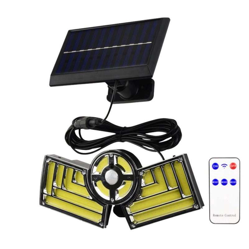 چراغ خورشیدی سنسور دار مدل 120A قابلیت ریموت
