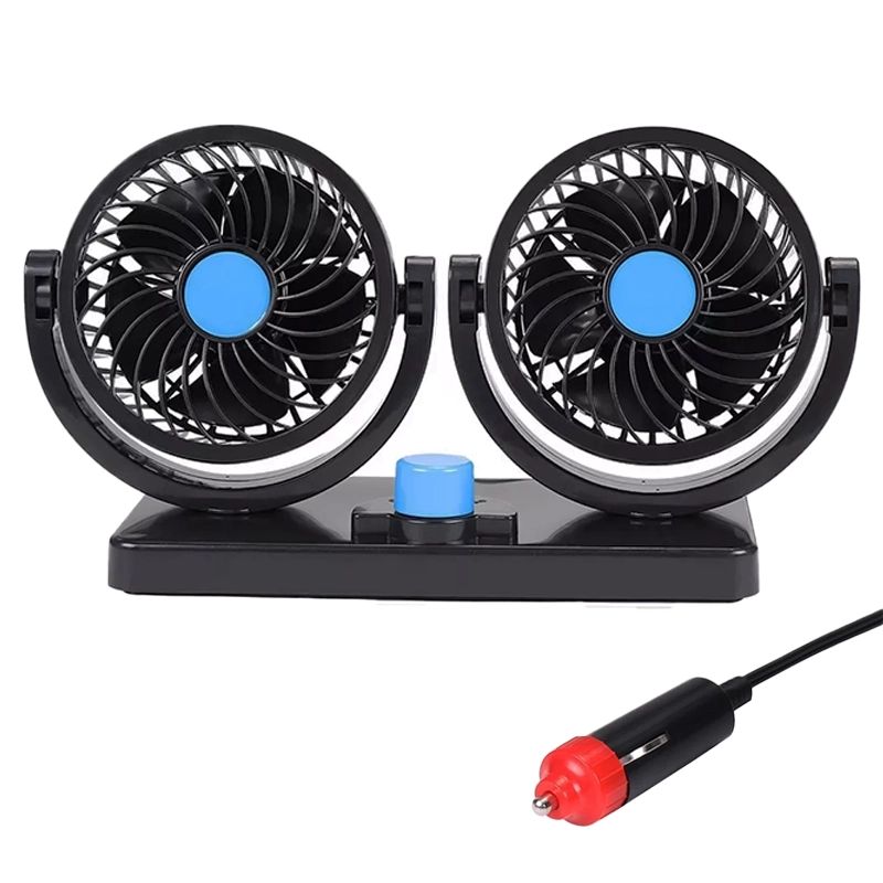 پنکه دوبل خودرو 12 ولت اورجینال