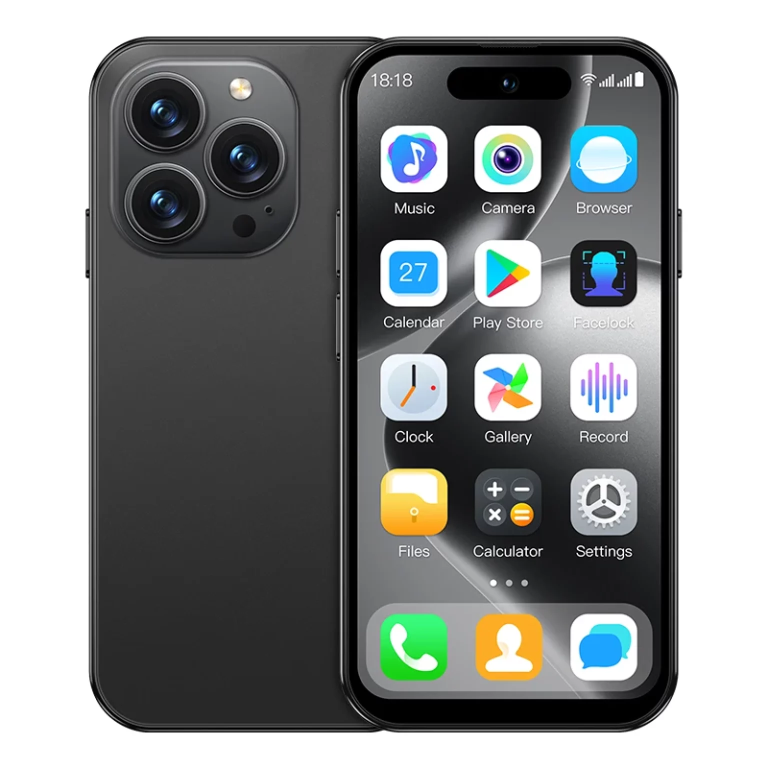 گوشی آیفون 16 مینی فول صفحه مدل M16 PRO