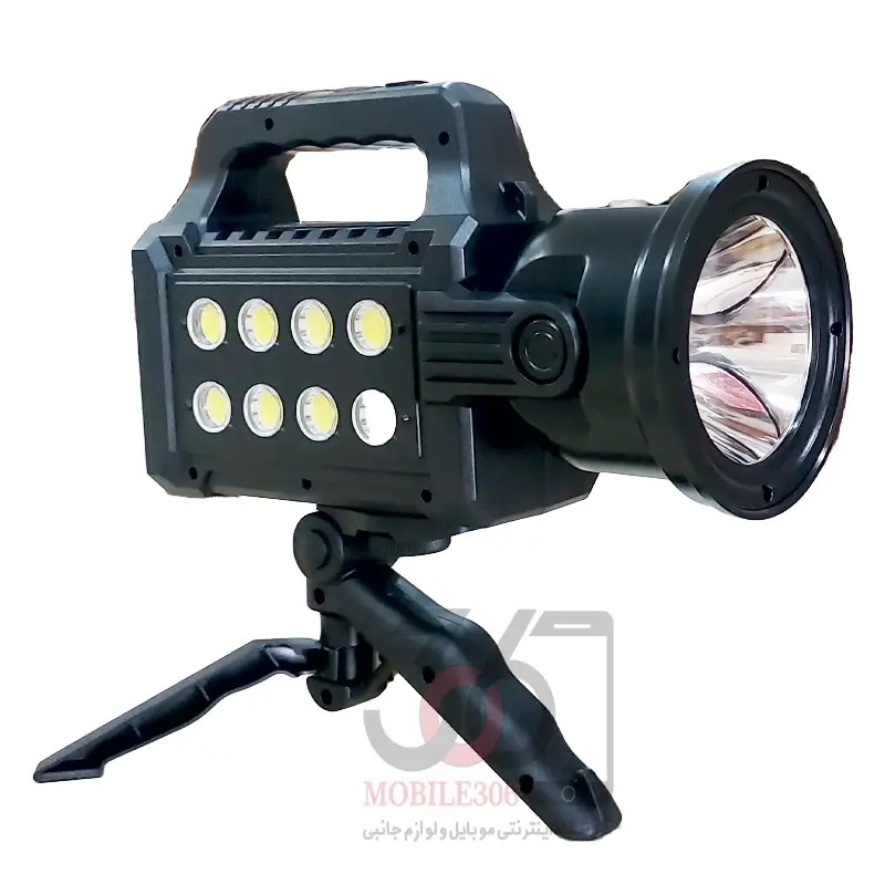 چراغ دستی شارژی خورشیدی مدل LL-838 پایه دار