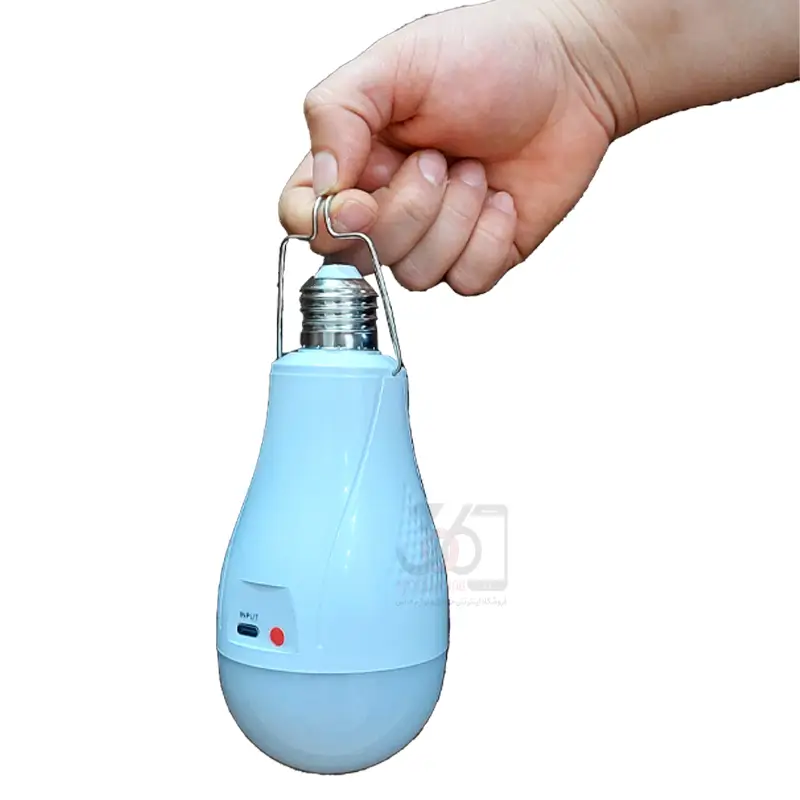 لامپ شارژی سرپیچی 25 وات SUN LIGHT مدل ERMIA PRO