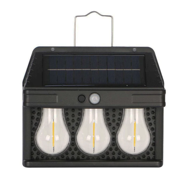 چراغ خورشیدی دیوار کوب 18 وات مدل HW-779-3 ضد آب