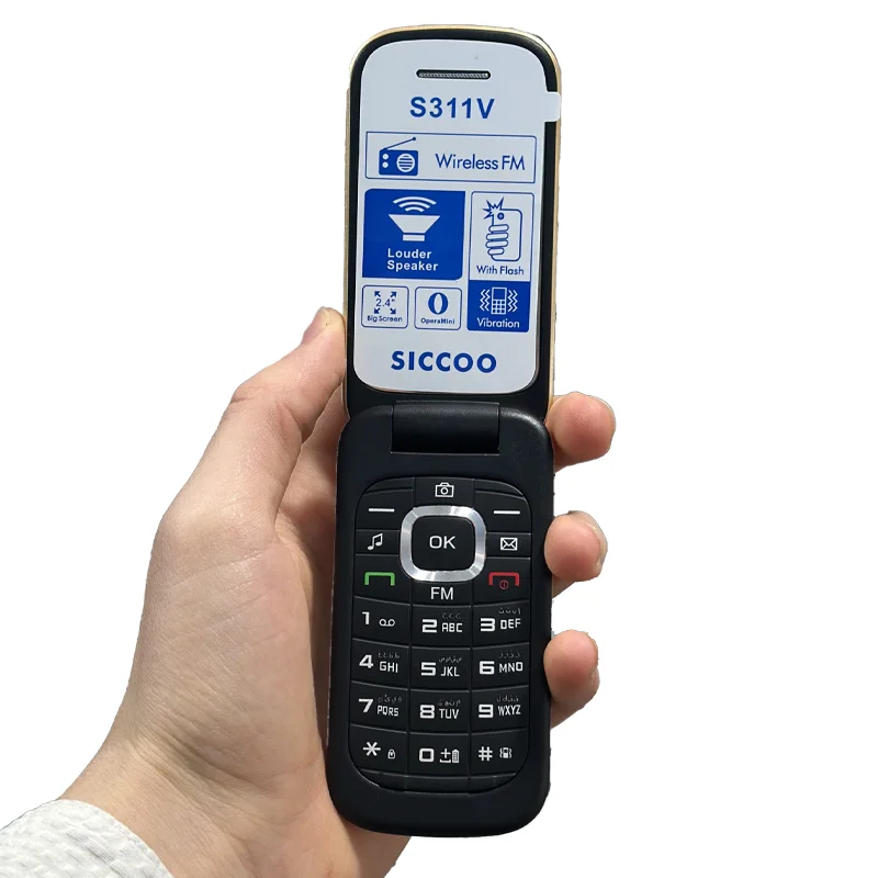 گوشی تاشو سیکو مدل S311V دو سیم کارت